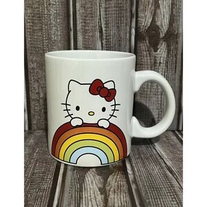 Hello Kitty Rainbow Coffee Cup Mug 20 Oz